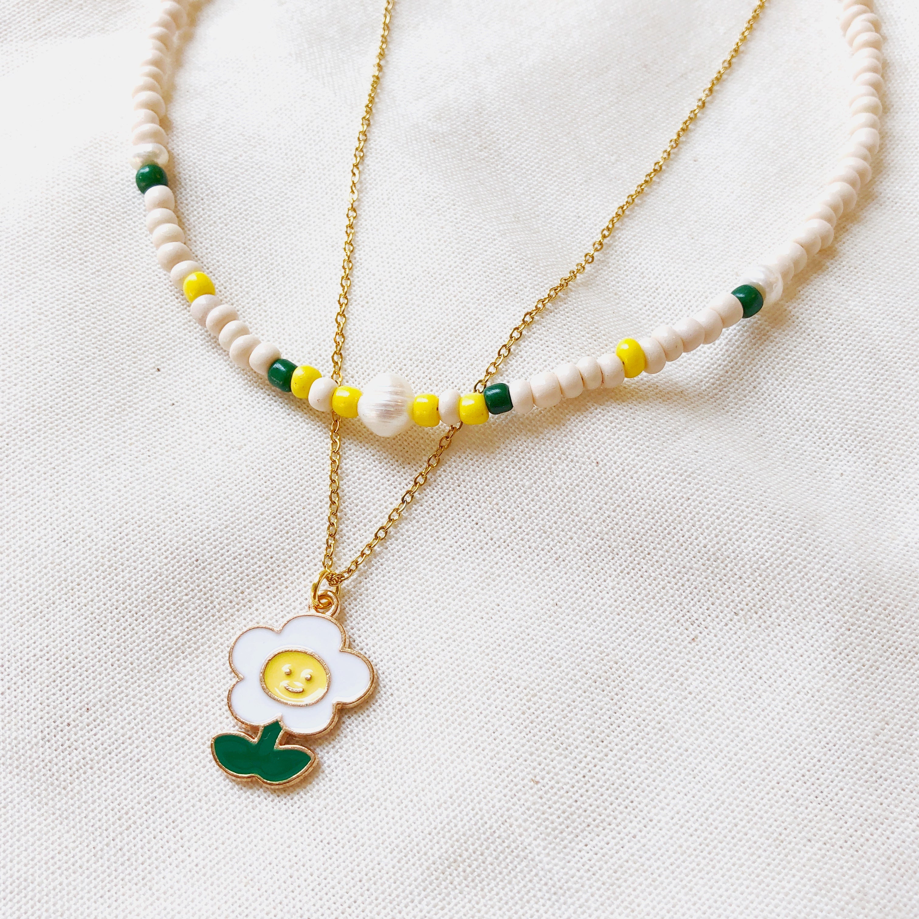 HAPPY FLOWER NECKLACE SET – Bedazzled Accessories PH