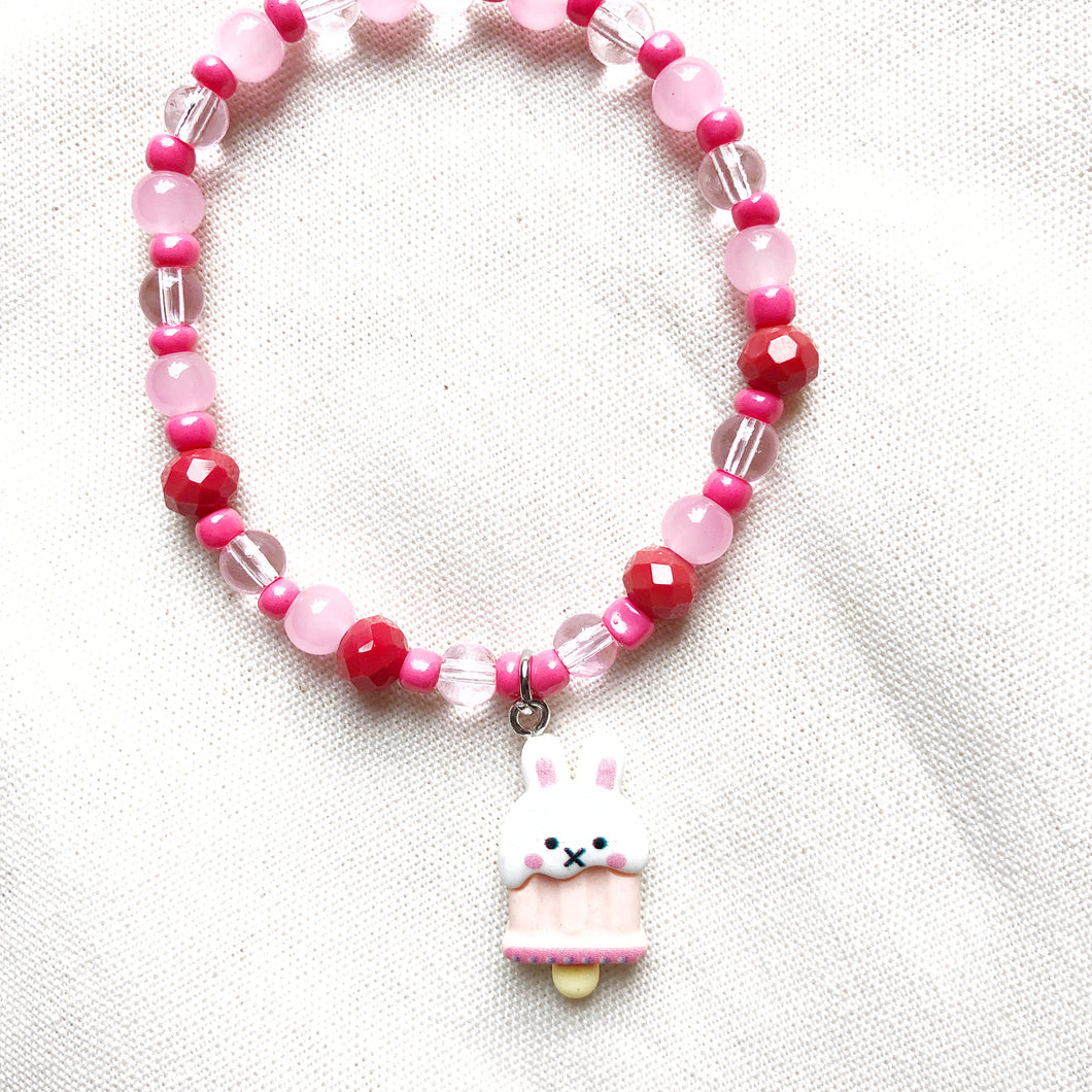 CUTE BUNNY CHARM BRACELET