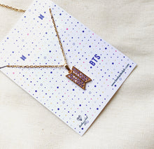 Load image into Gallery viewer, BTS LOGO NON RUST NECKLACE
