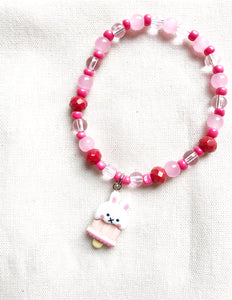 CUTE BUNNY CHARM BRACELET