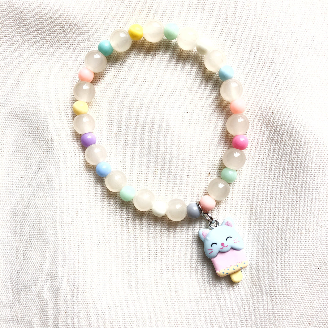 CUTE CAT CHARM BRACELET